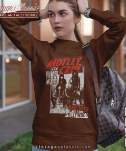 Motley Crue Bad Boys of Hollywood Sweatshirt