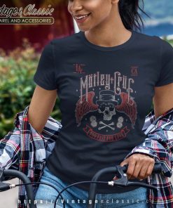 Motley Crue Bikers Skull Shirt