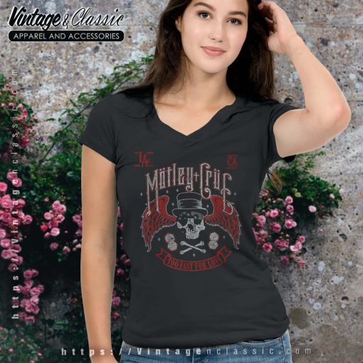 Motley Crue Bikers Skull Shirt