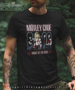 Motley Crue Shout At The Devil Tshirt