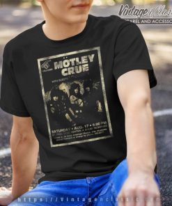 Motley Crue Vintage Flyer Tshirt