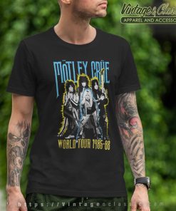 Motley Crue World Tour 85 86 Shirt