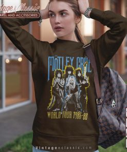 Motley Crue World Tour 85 86 Sweatshirt