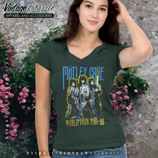 Motley Crue World Tour 85-86 Shirt
