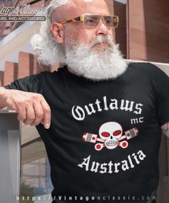 Outlaws MC Australia Men T shirt