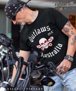 Outlaws MC Australia T shirt