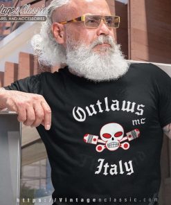 Outlaws MC Italy Men T shirt