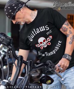 Outlaws MC New Hampshire T shirt