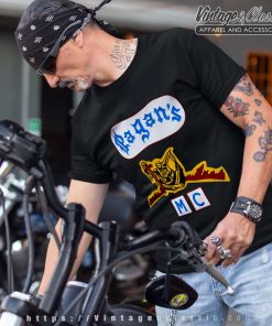 Pagans Motorcycle Club Big Logo T shirt