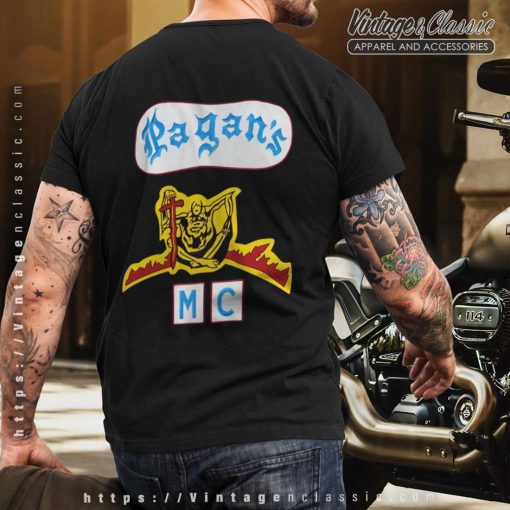 Pagans Motorcycle Club Big Logo Shirt