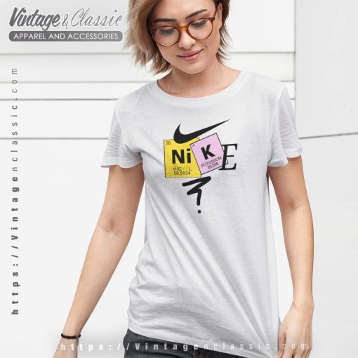 Periodic Table Nike Logo Shirt
