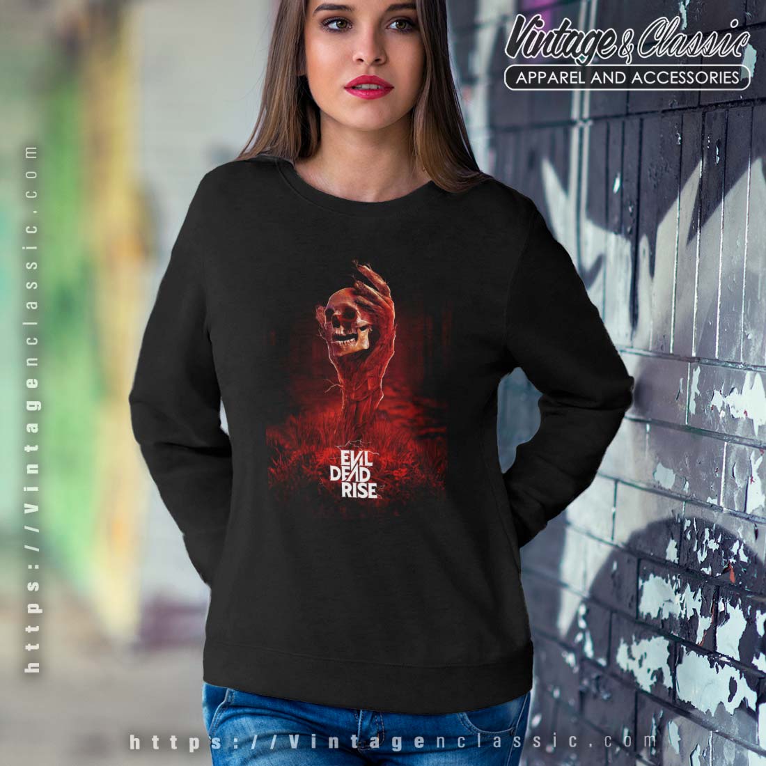 Rise From Dead Evil Dead Rise 2023 Shirt - Vintagenclassic Tee