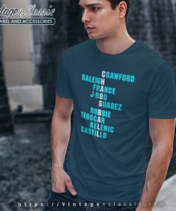 Seattle Mariners Chaos Ball Names Player Tshirt