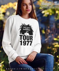 Siouxsie Shit Rats and The Banshees Tour 1977 Sweatshirt