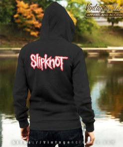 Slipknot Outline Logo Backside Hoodie