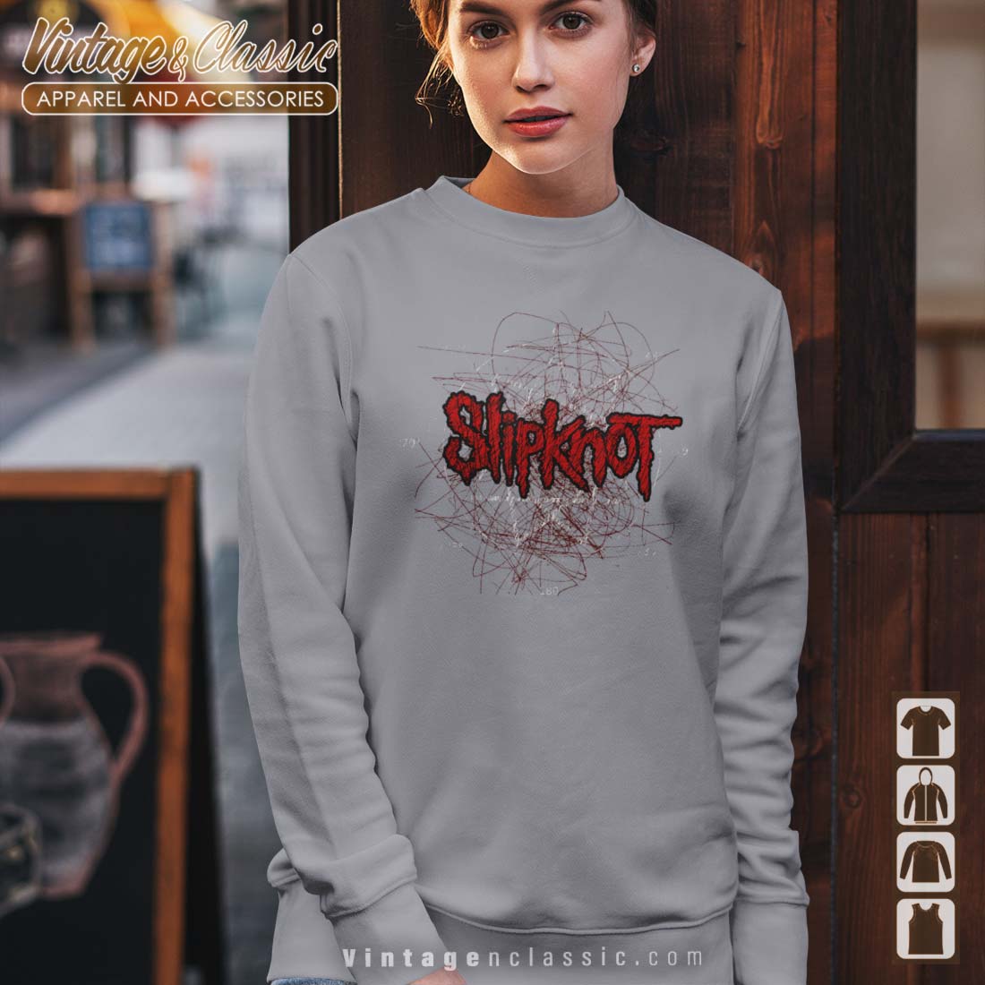 Slipknot Scribble Star Logo Shirt - Vintagenclassic Tee