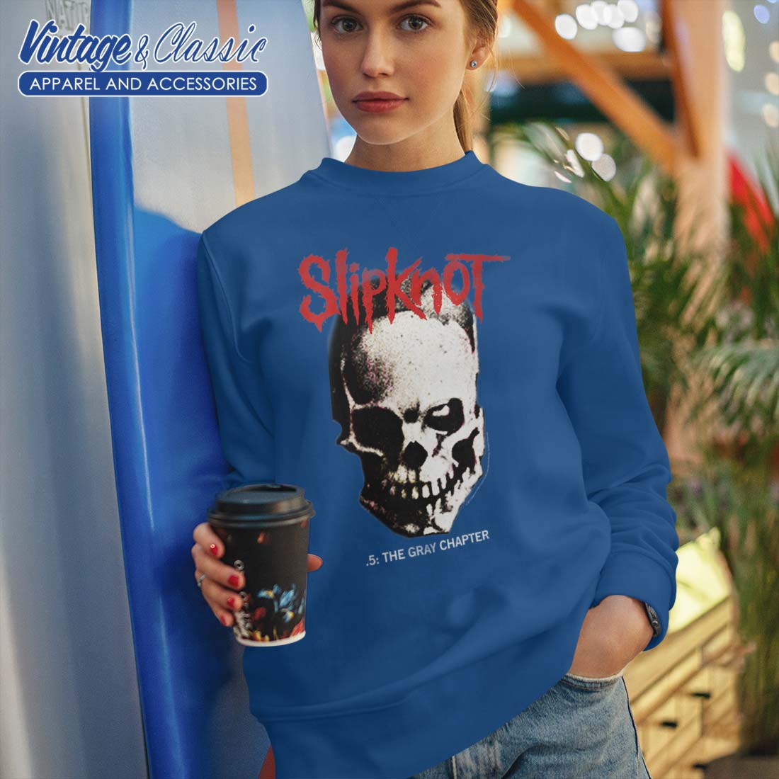 Slipknot Skull Star Shirt - Vintagenclassic Tee