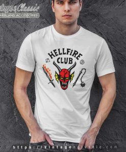 Stranger Things 4 Hellfire Club Shirt