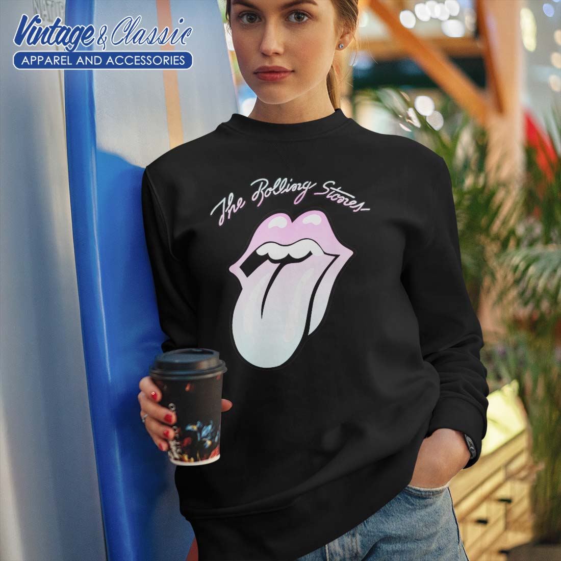 The Rolling Stones Berlin 76 Long Sleeve T-Shirt : Clothing,  Shoes & Jewelry