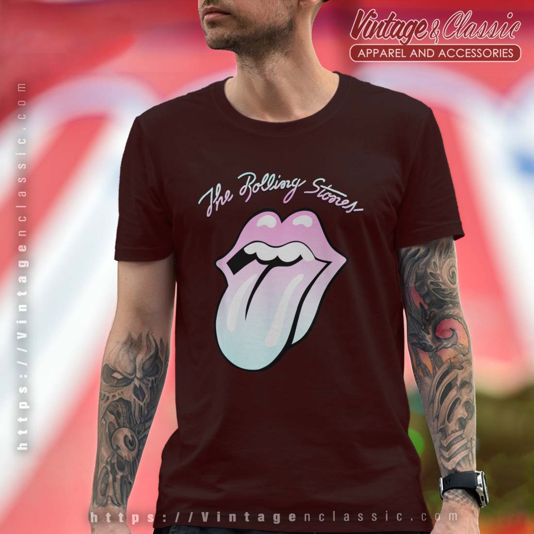  The Rolling Stones Berlin 76 Long Sleeve T-Shirt : Clothing,  Shoes & Jewelry