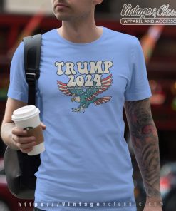 Trump 2024 MAGA Distressed Tshirt