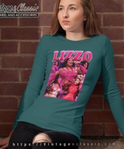 2023 Lizzo Retro 90s Style Long Sleeve Tee