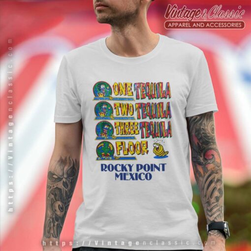 4 Stages of Tequila Mexico Drinking Shirt