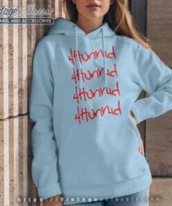 4Hunnid Hit Up Repeat Women Hoodie