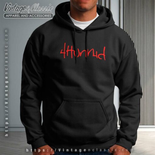 4Hunnid YG Hit Up Logo Shirt