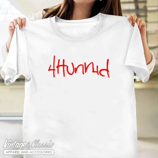 4Hunnid YG Hit Up Logo Shirt