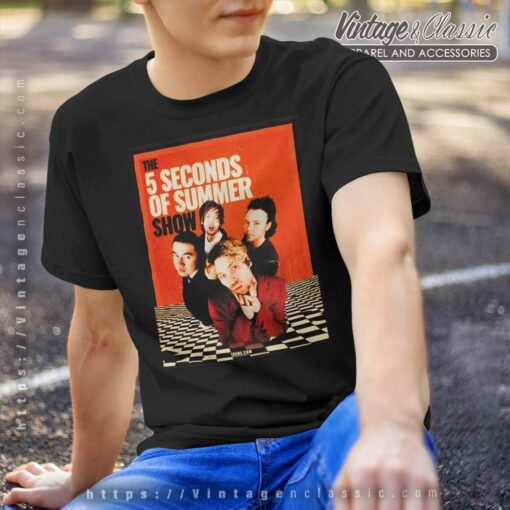 5 Seconds of Summer Show Tour 2023 Shirt