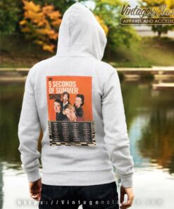5 Seconds of Summer Show Tour 2023 back Hoodie
