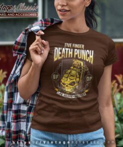 5fdp Grenade Shield Women TShirt