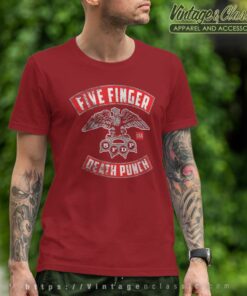 5fdp Rocker Crest Distressed T Shirt