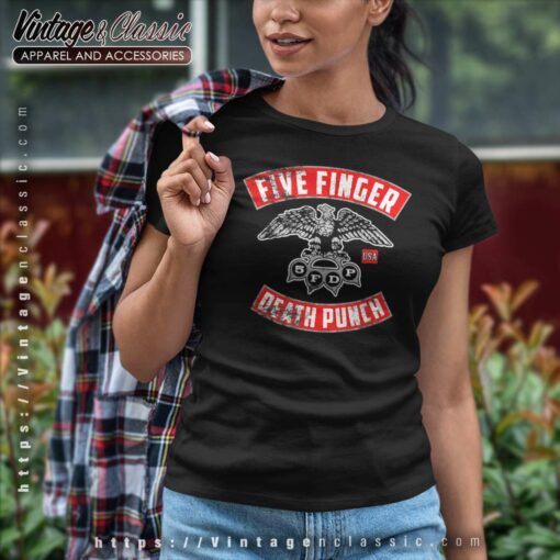 5FDP Rocker Crest Distressed Shirt