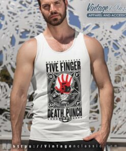 5fdp Star Skull Tank Top Racerback