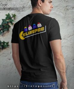 7 Eleven Pac Man Chomp Chomp Slurpee Shirt back