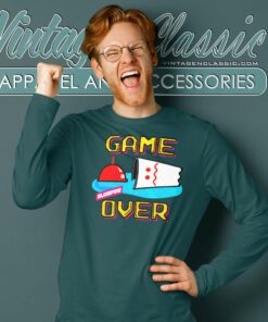7 Eleven Pac Man Game Over Long Sleeve Tee