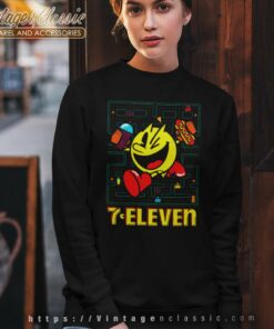 7 Eleven Pac Man Gameboard Sweatshirt