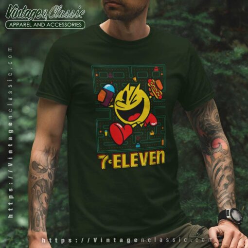 7 Eleven Pac Man Gameboard Shirt