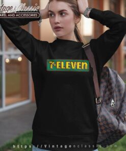 7 Eleven Pac Man Logo Sweatshirt
