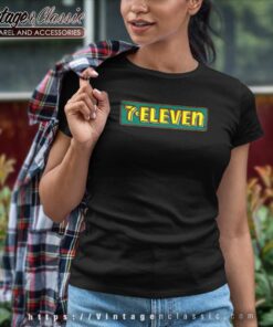 7 Eleven Pac Man Logo Women TShirt
