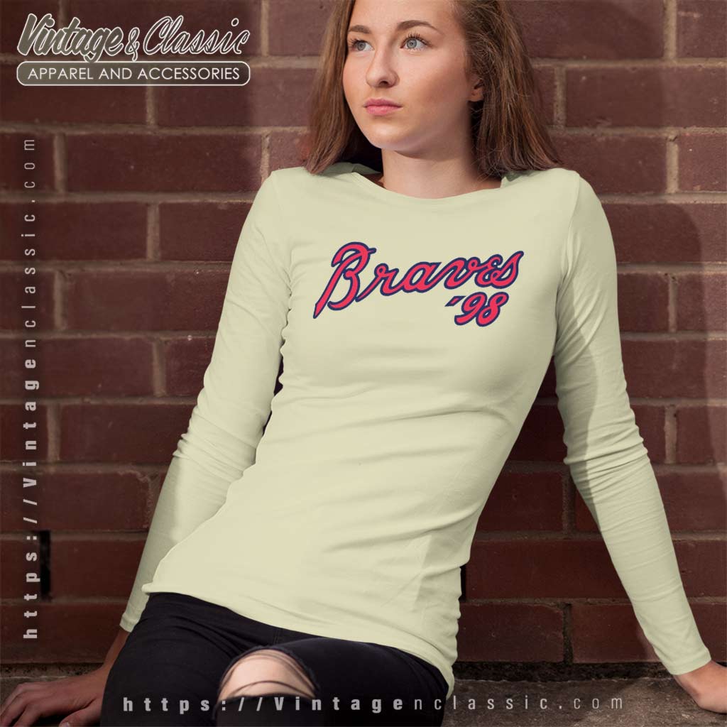 98 Braves Shirt Vintage Atlanta Shirt Morgan Wallen Fan Gift - Happy Place  for Music Lovers