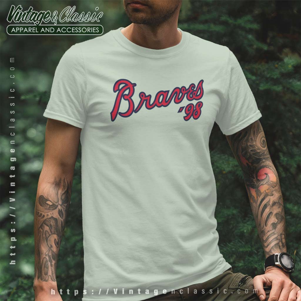 Next Play Tees Morgan Wallen 98 Braves Baseball White Country Music Sublimated T-Shirt XL