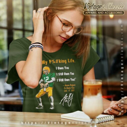 Aaron Rodgers I Still Own You Shirt, Green Bay Packers Tshirt