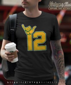Aaron Rodgers Shirt Hang Loose 12 Quarterback T Shirt