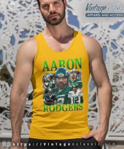 Aaron Rodgers Welcome To New York Jets Tank Top Racerback