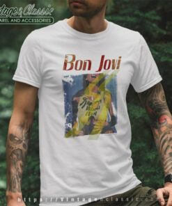 Album Slippery When Wet Bon Jovi T Shirt