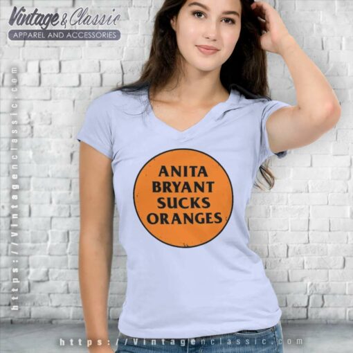 Anita Bryant Sucks Orange Shirt