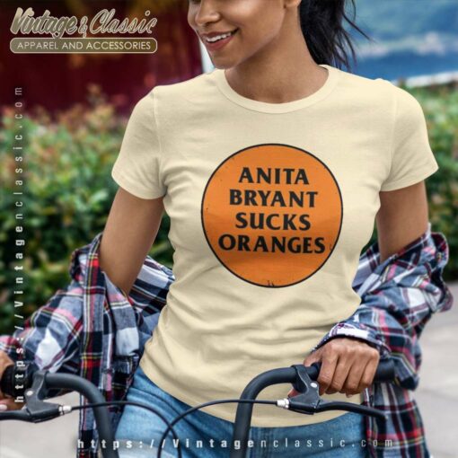 Anita Bryant Sucks Orange Shirt